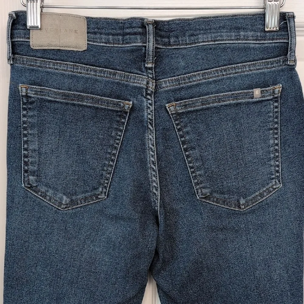 Everlane Mid Rise Skinny Stretch Jeans